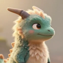 close up profile of a friendly, cute, kind, fluffy, kaiju dragon, alphonse mucha, rhads, ross tran, cinematic light, artstation, artgem, octane render, 1 6 k