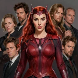 portrait shot of megan fox as scarlett witch, intricate, elegant, highly detailed, centered, digital painting, artstation, concept art, smooth, sharp focus, illustration, artgerm, tomasz alen kopera, peter mohrbacher, donato giancola, joseph christian leyendecker, wlop, boris vallejo