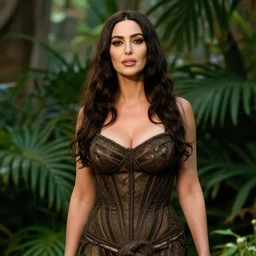 Monica Bellucci as the Queen of the Jungle