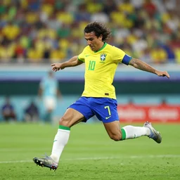 luis nazario playing for brazil in the fifa world cup final ( 1 9 9 4 )