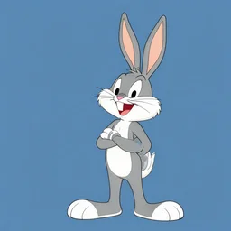 big chungus aka bugs bunny, character splash screen, game