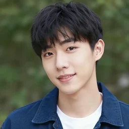 a portrait of a supernaturally good and handsome young man, in love