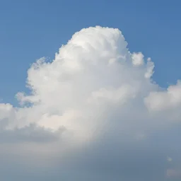 peaceful puffy clouds, stipple, 4 k