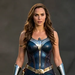 cinematic shot of gal gadot as female wolverine