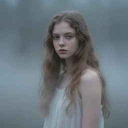 etheral teenage goddess of mist by tom bagshaw