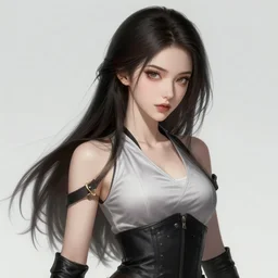 the portrait of chaotic neutral female rogue assassin as absurdly beautiful, gorgeous, elegant, young woman, an ultrafine hyperdetailed illustration by kim jung gi, irakli nadar, intricate linework, bright colors, octopath traveler, final fantasy, unreal engine 5 highly rendered, global illumination, radiant light, detailed and intricate environment