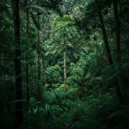 through the lush and undiscovered