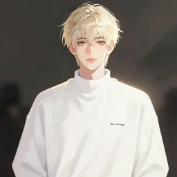 balenciaga vetements fashion influencer character minimalistic illustration akira anime style