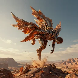 the fall of icarus, future digital art, rule of thirds, rendered in octane, rendered in vray, rendered in arnold, insanely detailed, photorealistic, cinematic, global illumination