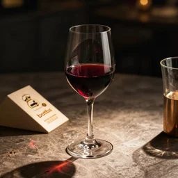 a glass of porto, caustics, amazing lighting, subsurface scattering, !!professional food photography