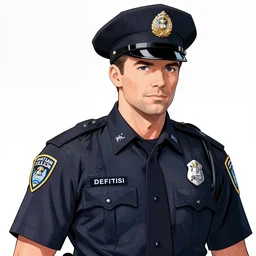 Nathan Fillion as a police officer, comic book illustration, by Jim Steranko