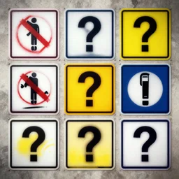? < ^ k, rlh : < bi ( _ bsorr # 1 > l *, digital art, concept design, spray paint, health and safety decals cinematic