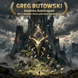 crazy fantasy, art greg rutkowski