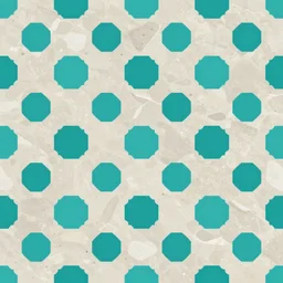pixel stone texture with large teal dots on it, seamless, trending, stylized