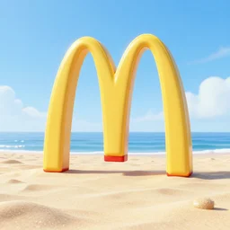 mcdonalds on the beach