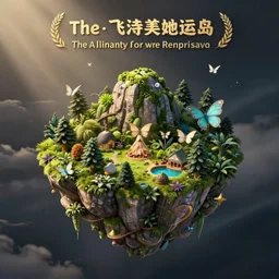 the floating fairy island, screenshot