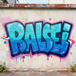 Ralsei from deltarune grafitti