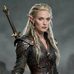 tilda swinton as a high elf rogue, fantasy art, d & d, extremely detailed, high quality, award - winning,