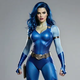 a blue version of she hulk
