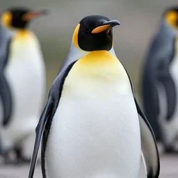 a penguin that kind of looks like benjamin netanyahu