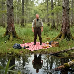 picnic wrecked swamp constable reflections richar ・ ・ ・ fineart