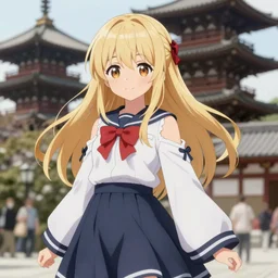 pixiv artwork of marisa kirisame from touhou project, marisa kirisame touhou artwork by greg rutkowski key art kyoto animation 4 k 8 k ultrahd trending finely detailed award winning black hat broom blonde hair golden eyes