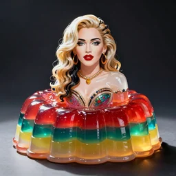 madonna made from jello