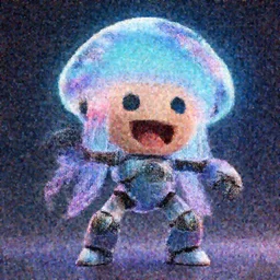 funny, cute, cute, smiling, screaming, fighting, dancing, Tintoy Characterdesign Robot, mechabot neon jellyfish hard surface modelling, high details, by Eddie Mendoza, by Peter mohrbacher, Pictoplasma bioluminescent biomechanical halo, by jarold Sng, by disney, by tooth wu, octane render, cinematic light, high details, dichroic, cgsociety, by jonathan ive