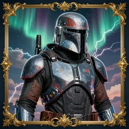 a detailed profile illustration of kanye west in a space armour, cinematic sci-fi poster. technology flight suit, bounty hunter portrait symmetrical and science fiction theme with lightning, aurora lighting clouds and stars by beksinski carl spitzweg and tuomas korpi. baroque elements. baroque element. intricate artwork by moebius. Trending on artstation. 8k