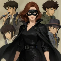 emma stone as a thief, black clothing, mask, fantasy, portrait shinkai makoto studio ghibli studio key hideaki anno sakimichan stanley artgerm lau rossdraws james jean marc simonetti elegant highly detailed digital painting artstation pixiv