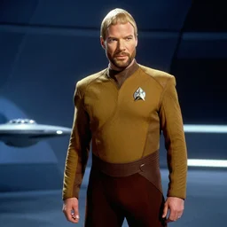 captain jean luc picard of the U.S.S. Enterprise