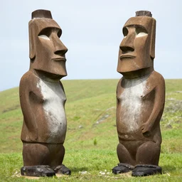 moai statues kickboxing