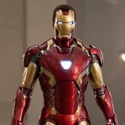 film still of Samuel L Jackson as Iron Man, in new Avengers film