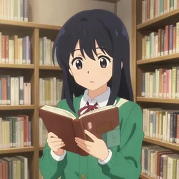 an anime library