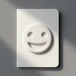 card with a big smile