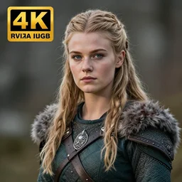 photo of a very cute! beautiful young adult viking queen, highly detailed, 4 k, hdr, smooth, sharp focus, high resolution, award - winning photo