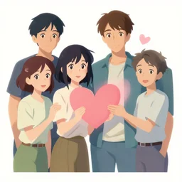 stunning illustration for a love wish card, clean cel shaded vector art. shutterstock. behance hd by lois van baarle, artgerm, helen huang, by makoto shinkai and ilya kuvshinov, rossdraws, illustration, art by ilya kuv