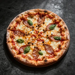 pizza in pentagon form