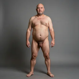 photorealistic full body portrait of humanoid dickbutt