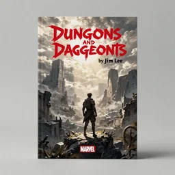 Dungeons and Dragons cover by jim lee, marvel comics