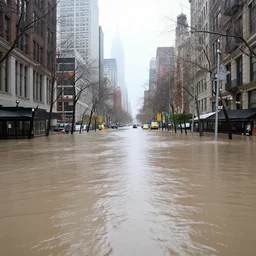 new york city completely flooded