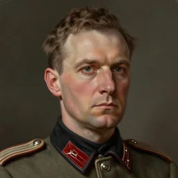 portrait of a wwi british army general, male, detailed face, first world war, 2 0 th century, highly detailed, cinematic lighting, digital art painting by greg rutkowski
