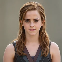 emma watson as amazon warrior, full body!! shot perspective colored perfect eyes!! by charlotte grimm natural light sharp focus detailed face canon eos c 3 0 0, 5 0 mm 8 k smooth artstation