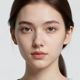 an octane render. hyper detailed portrait of a russian girl detailed features wearing a highschool uniform designed by balenciaga by alphonse mucha, norman rockwell and john berkey