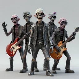zombies in a metal band