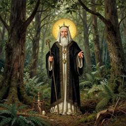 Nostradamus lost in the woods.
