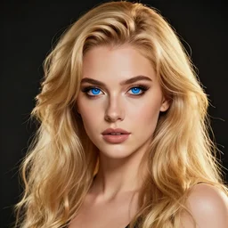 an insanely detailed realistic depiction of gorgeous haley from stardew valley, flowing golden blonde hair, sapphire blue eyes, perfect makeup, in the style of peter mohrbacher, artgerm, dramatic lighting and composition, octane render, trending on artstation, concept art 8 k