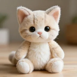 small kitten stuffed animal,