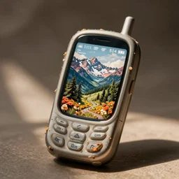 stuffed mobile phone