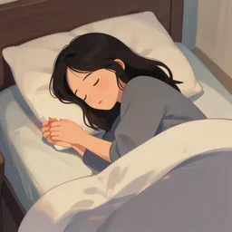 me sleeping instead of creating more images